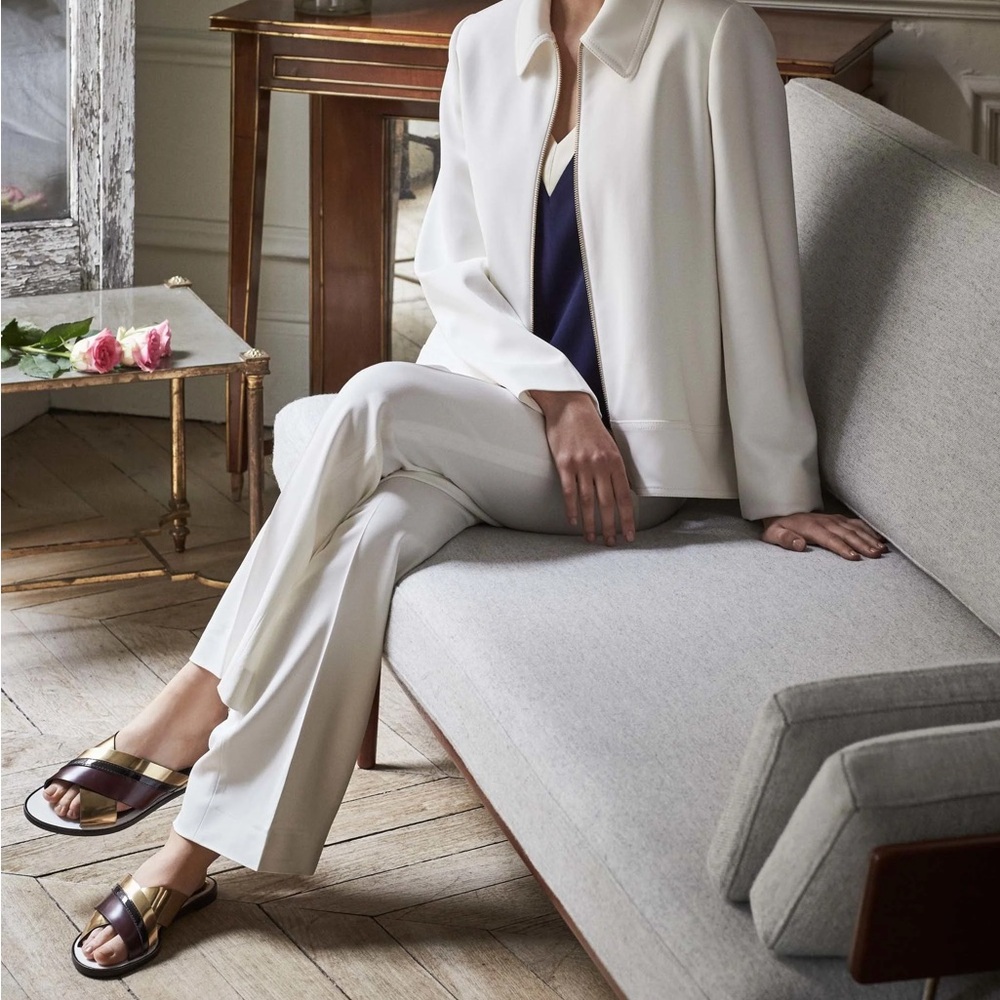 Lanvin White Trousers